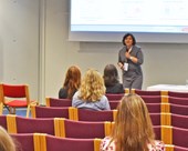 Tunstall fremlagde resultater på international konference